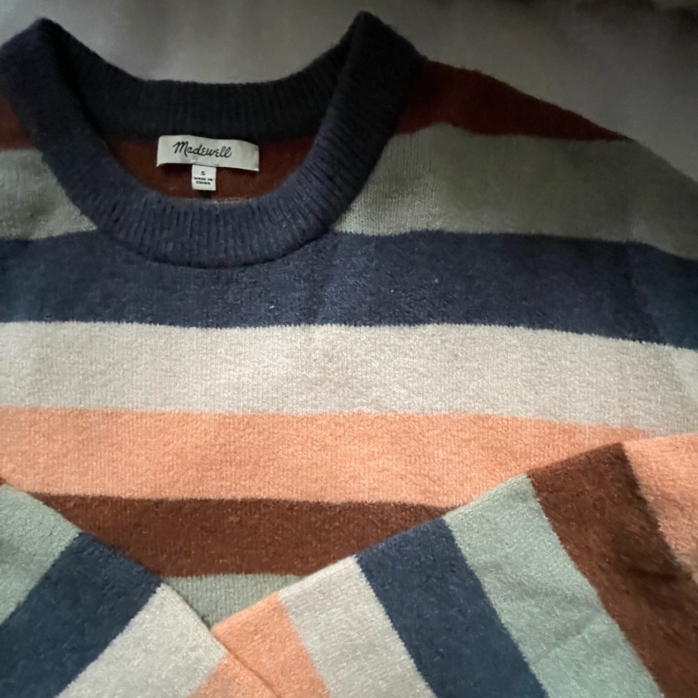 Madewell striped sweater